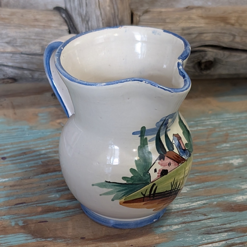 Small Ceramic Pitcher Made In Italy - Picture 5 of 9